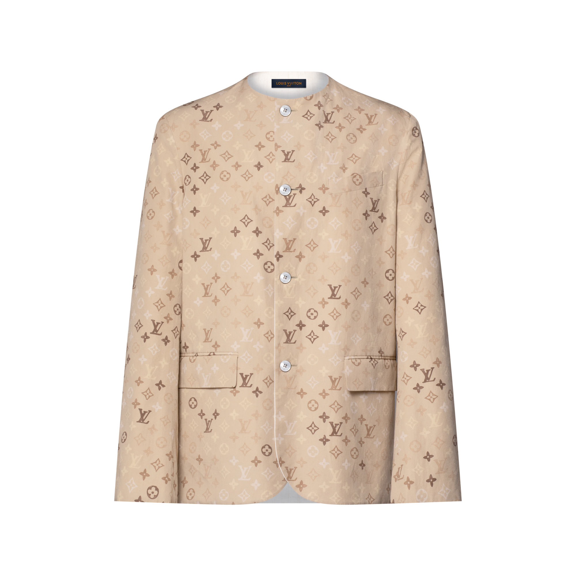 Monogram Reversible Collarless Jacket - Ready-to-Wear 1AK6TB